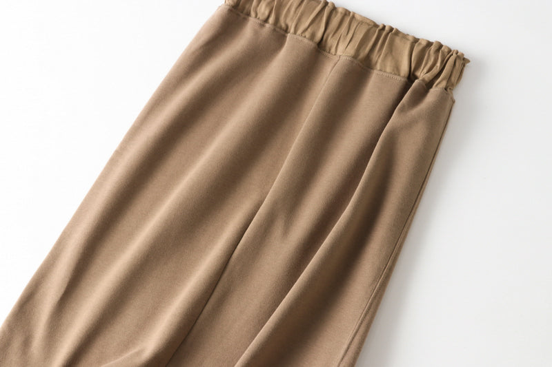 Easy to wear and looks neat. Sweat skirt/long skirt 210905 