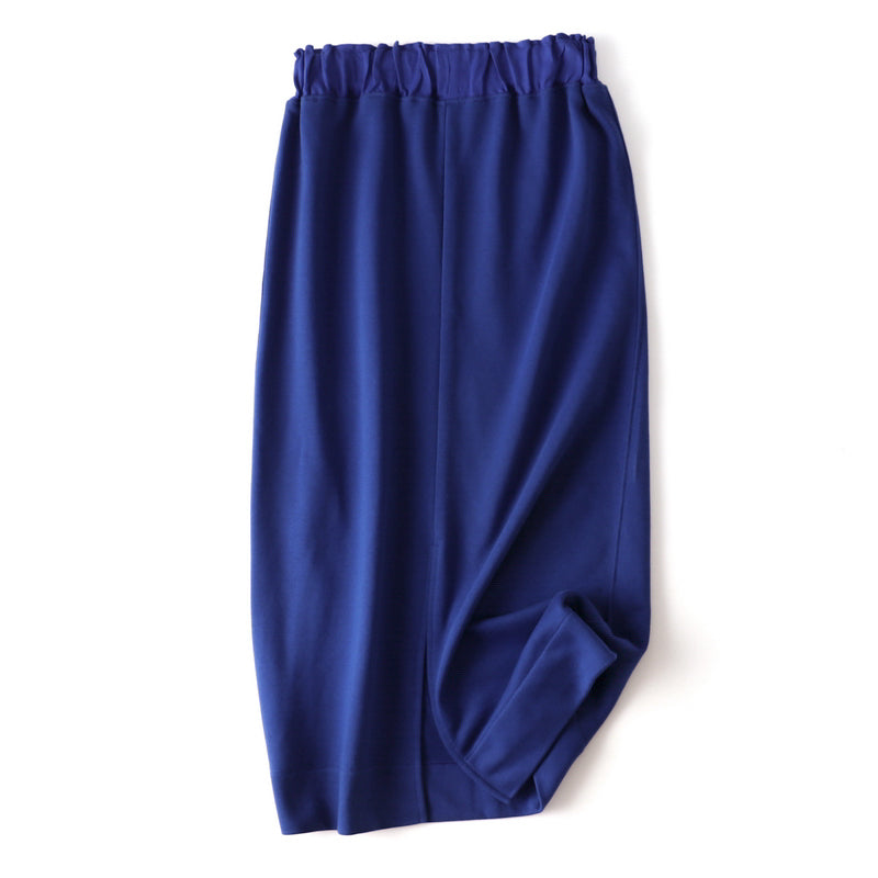 Easy to wear and looks neat. Sweat skirt/long skirt 210905 