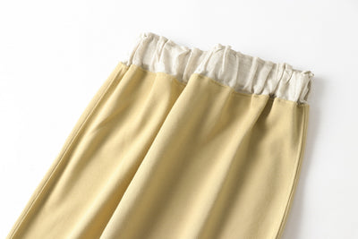 Easy to wear and looks neat. Sweat skirt/long skirt 210905 