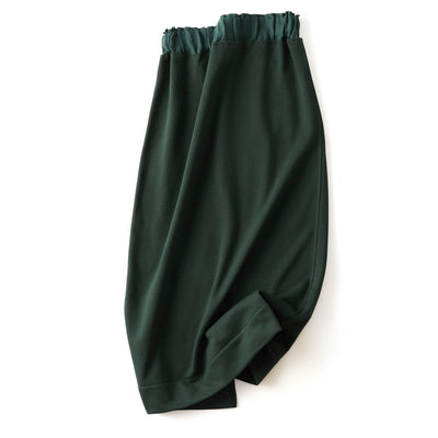 Easy to wear and looks neat. Sweat skirt/long skirt 210905 