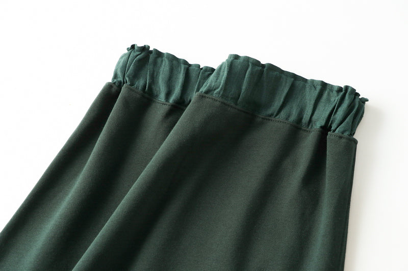 Easy to wear and looks neat. Sweat skirt/long skirt 210905 