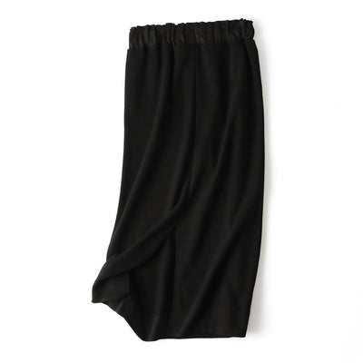 Easy to wear and looks neat. Sweat skirt/long skirt 210905 