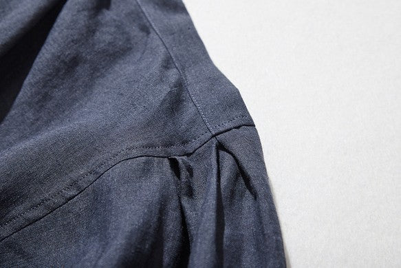 亞麻襯衫 亞麻長袖 220606 可搭配多種服裝